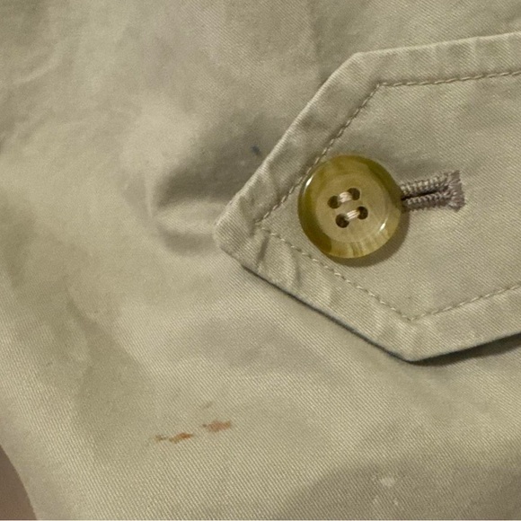 Vintage Burberry Beige Trench Coat - Picture 7 of 8